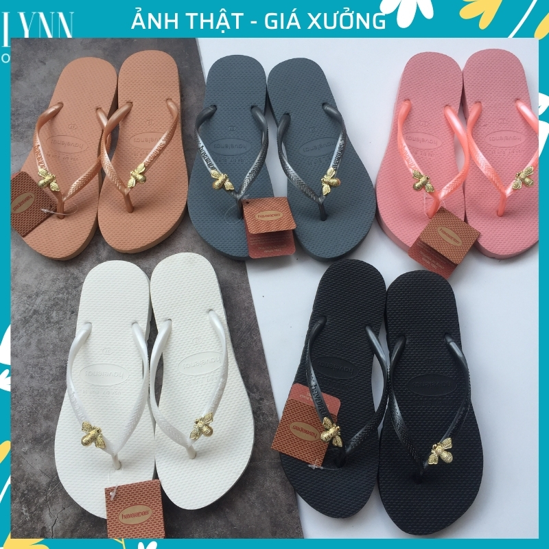 Dép kẹp nữ đính ong 🔥FREE SHIP🔥 Dép xỏ ngón hàng xuất khẩu, siêu dễ thương hot năm nay