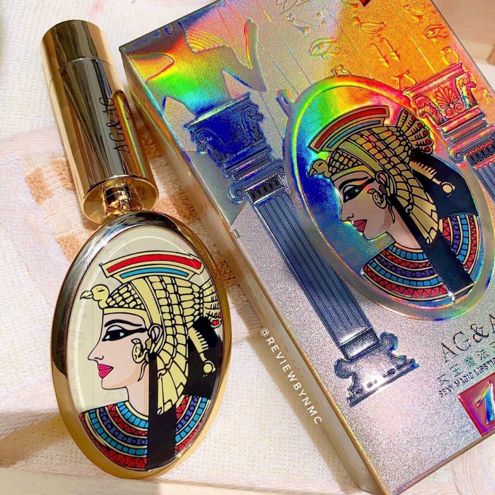 Son Nữ Hoàng AGAG 3 Màu Phiên Bản Ai Cập Fullbox Kèm Gương