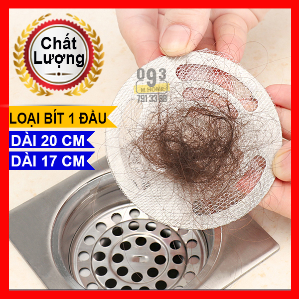 Túi Rác Chặn Rác Nắp Thoát Nước Dài 17 cm và 20 cm