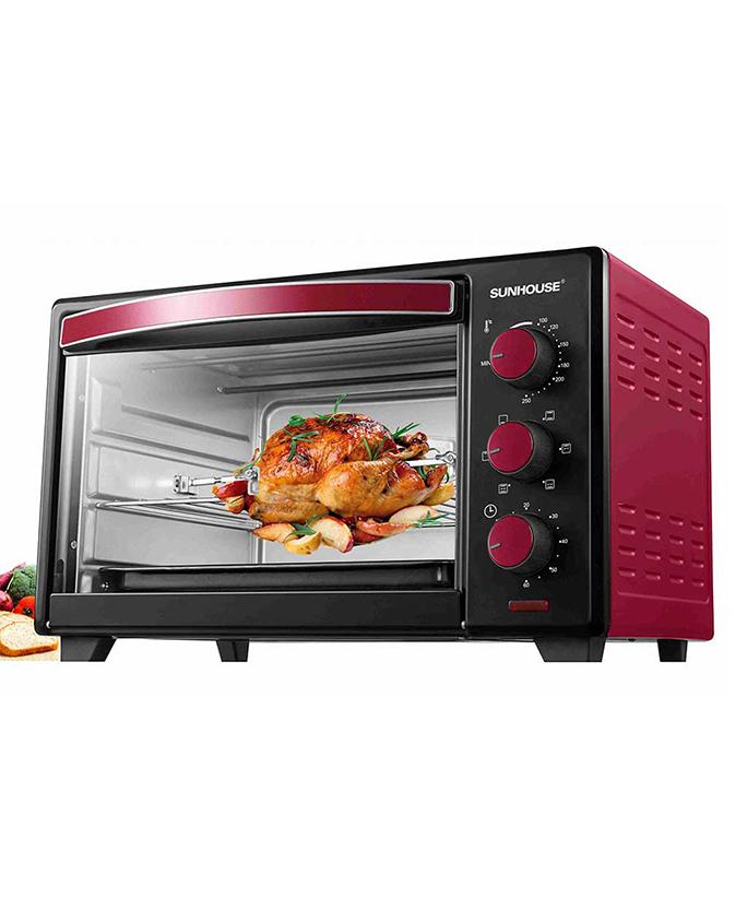 Lò Nướng Điện 22 Lít Sunhouse SHD4222 Đỏ