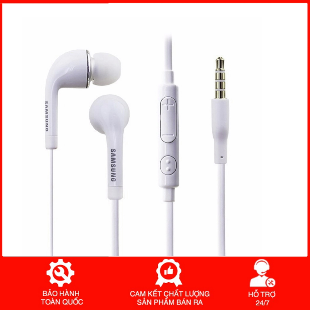 Tai nghe samsung galxay s4 s5 a3 a5 a7 j2 j5 j7 jack 3.5 zin chất âm hay