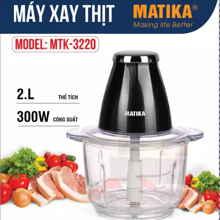 Matika MTK-3220 premium meat grinder