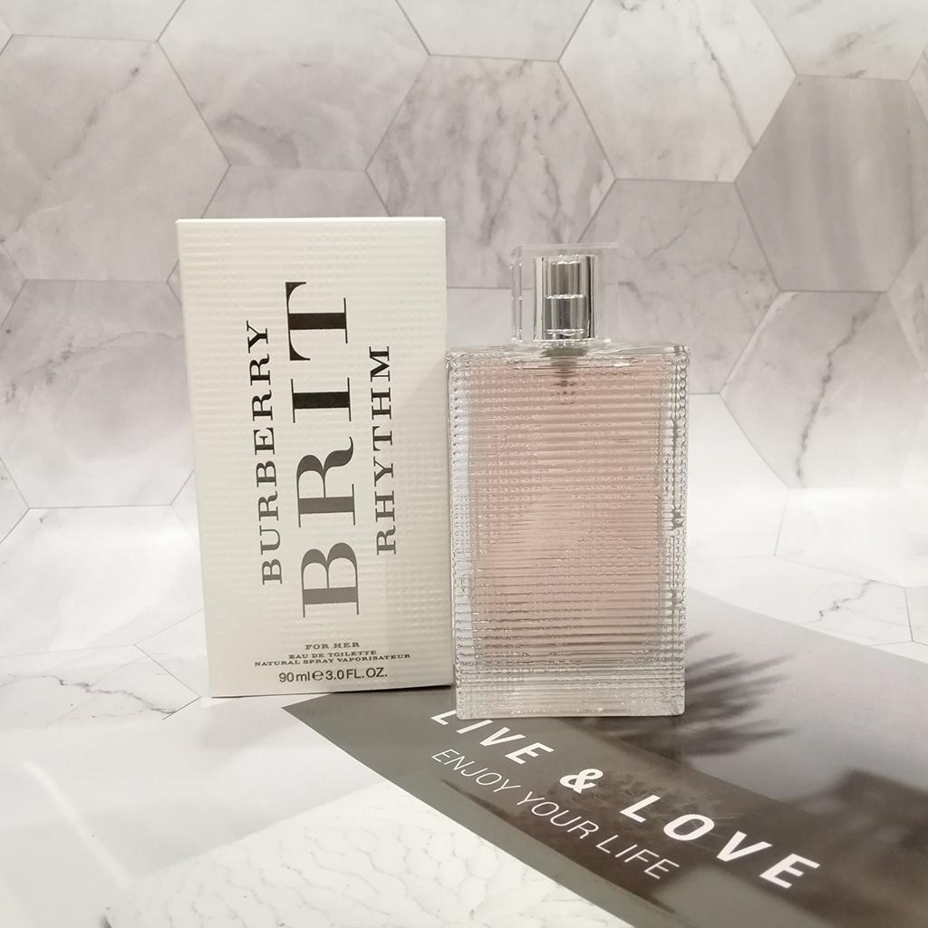 BURBERRY Brit Rhythm for Her Floral 90ml For Women - Hương hoa cỏ - đem lại cảm giác dễ chịu - thoải mái và quyến rũ