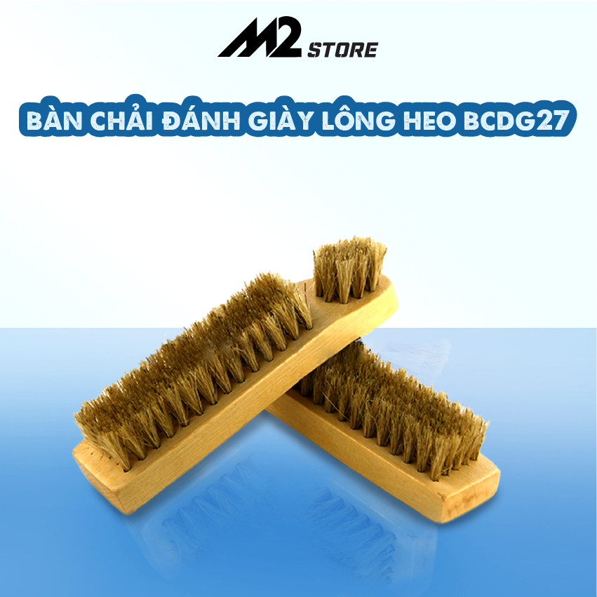 Bàn chải đánh bóng giày lông heo bcdg27