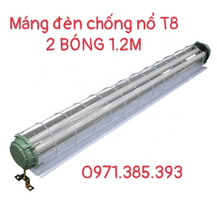 Máng đèn chống nổ đôi 1,2m- Đèn led chống cháy nổ đôi 1,2m - Máng đèn led