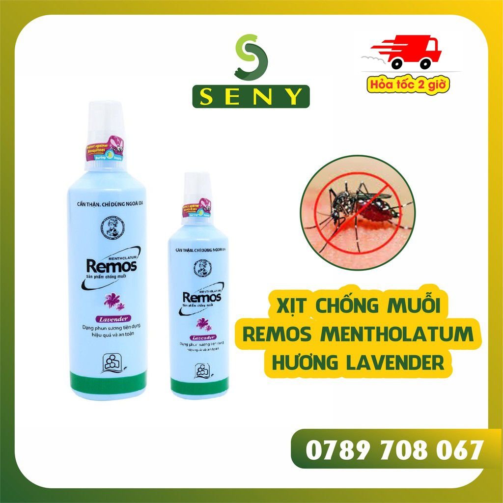 Xịt Chống Muỗi Remos Hương Lavender