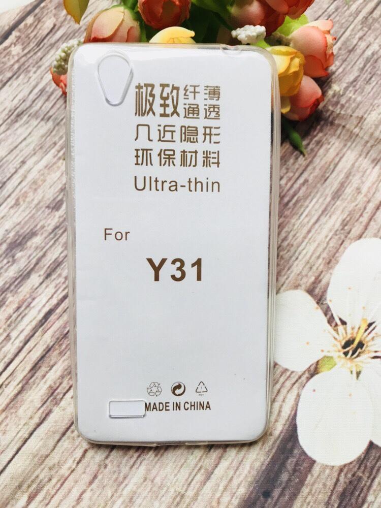 Ốp lưng silicon 0.33 dẻo trong suốt cho Vivo Y31