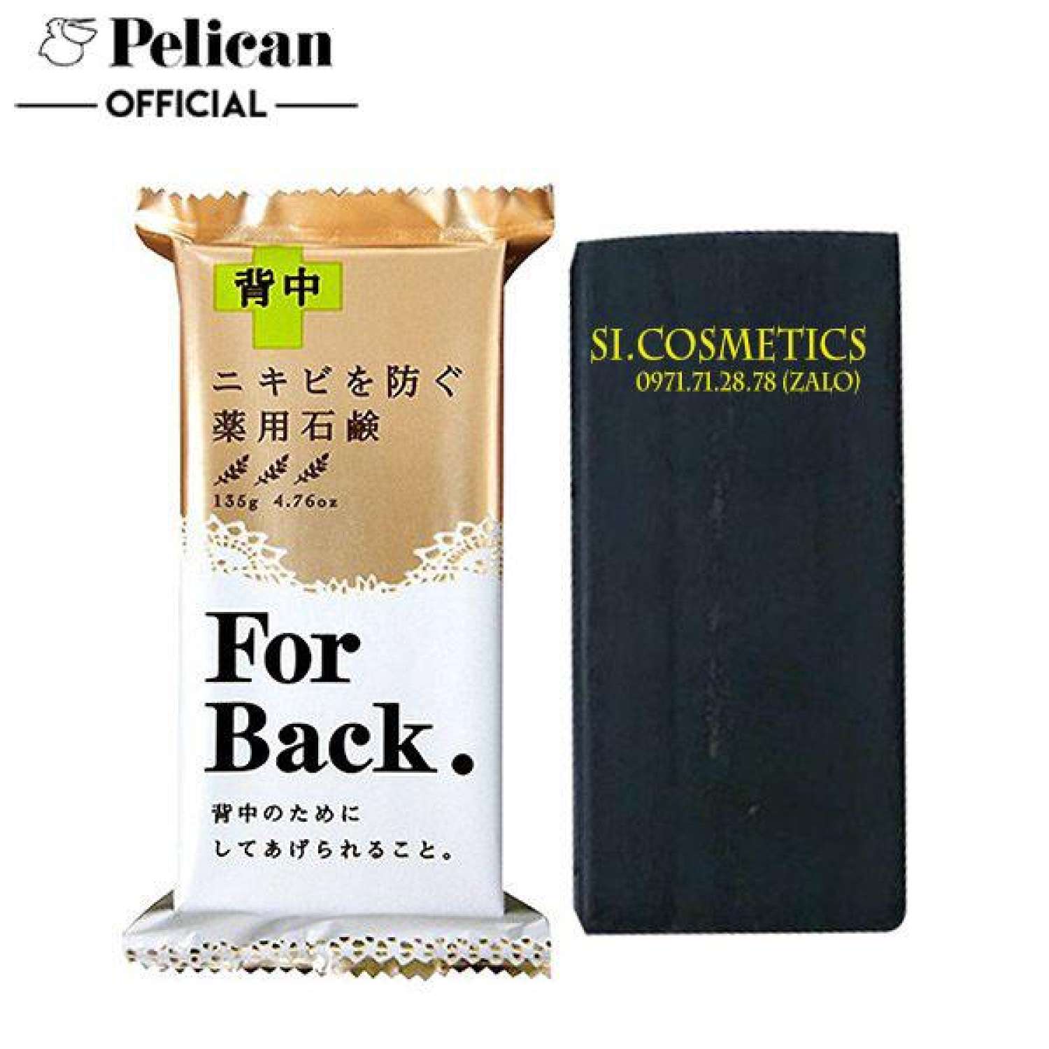Xà Phòng Mụn Lưng Pelican For Back Medicated Soap
