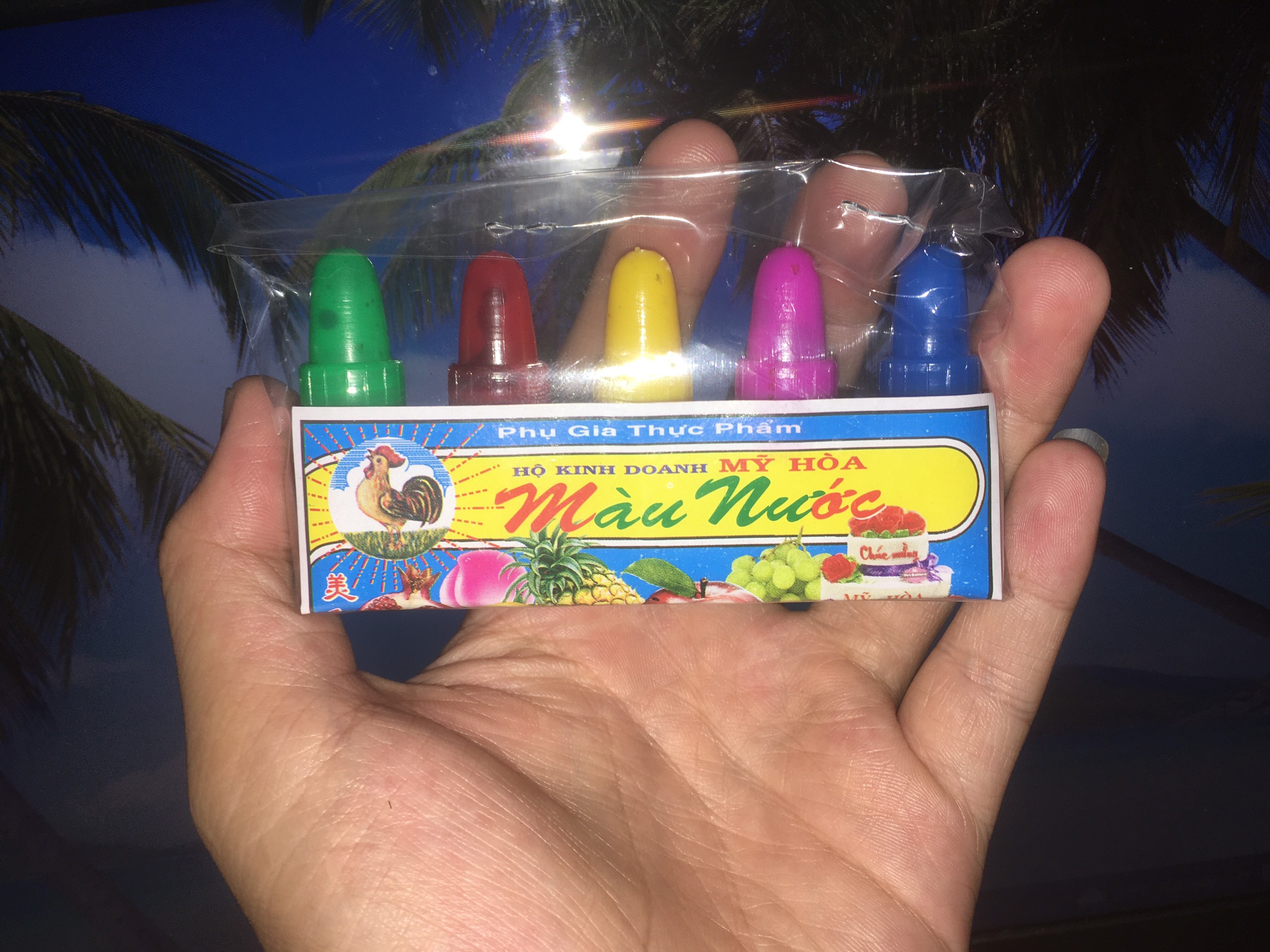 Màu thực phẩm - màu làm slime