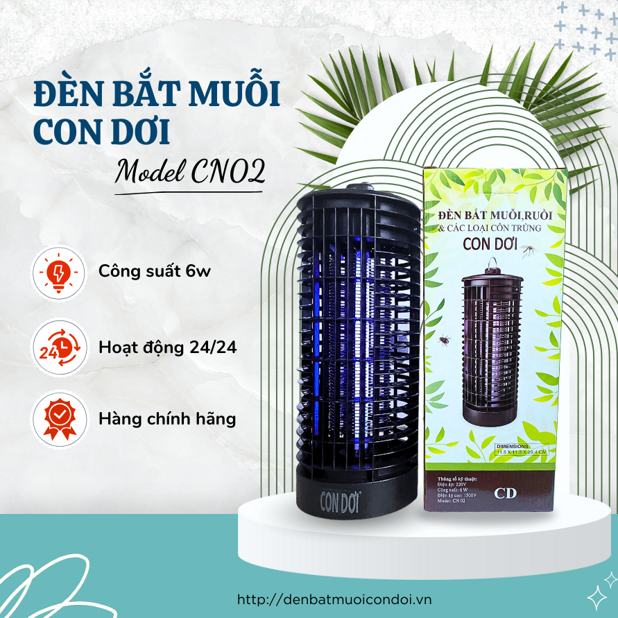 [HCM]Đèn bắt muỗi Con Dơi - Bắt muổi trong 30 phút - Không mùi không hóa chất không bụi. Bảo hành 6 tháng