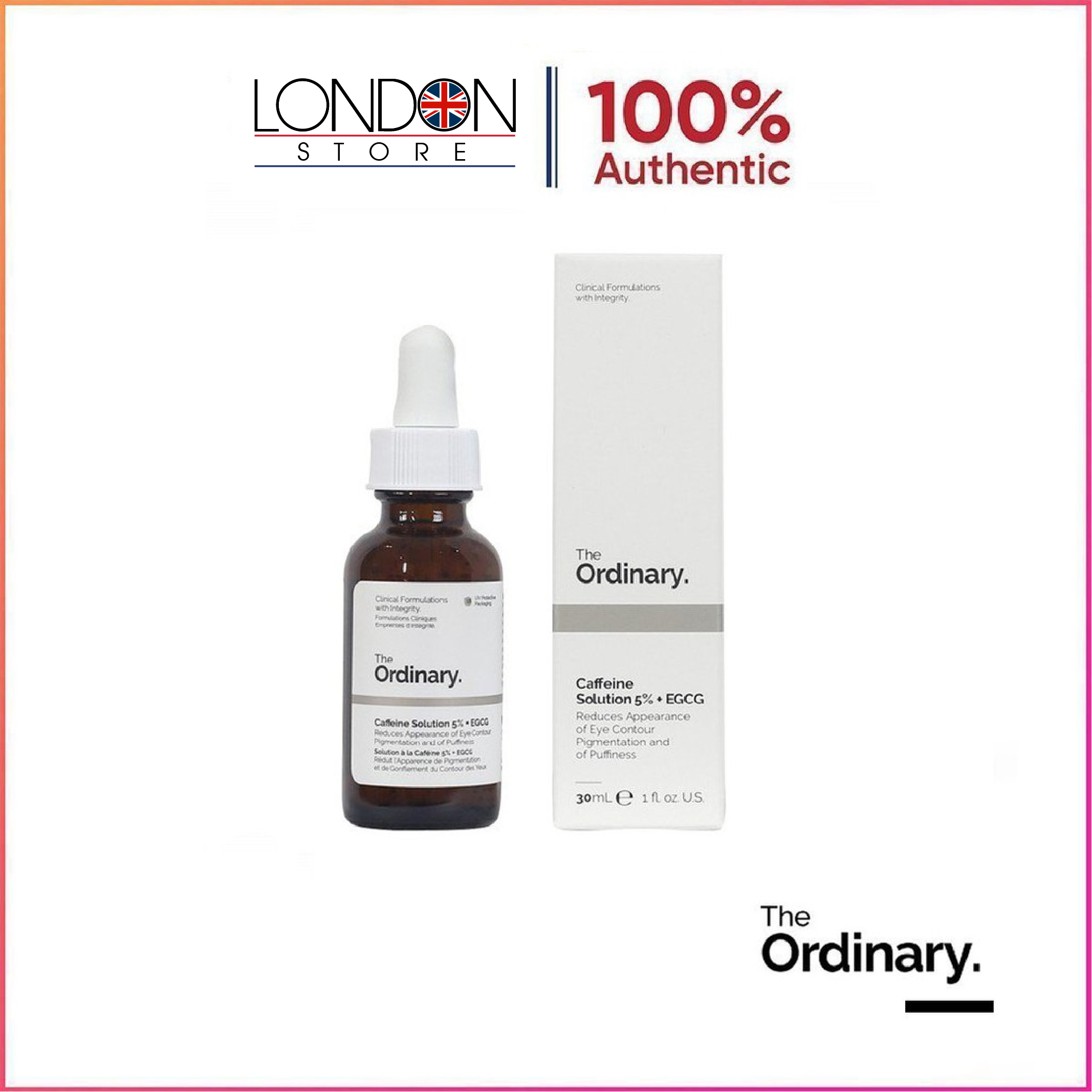 Serum dưỡng mắt The Ordinary Caffein Solution 5% + EGCG