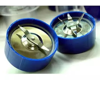 Phụ kiện máy xay Magic: Bộ 2 đế dao 4 lưỡi + 2 lưỡi tặng kèm vấu màu xanh
