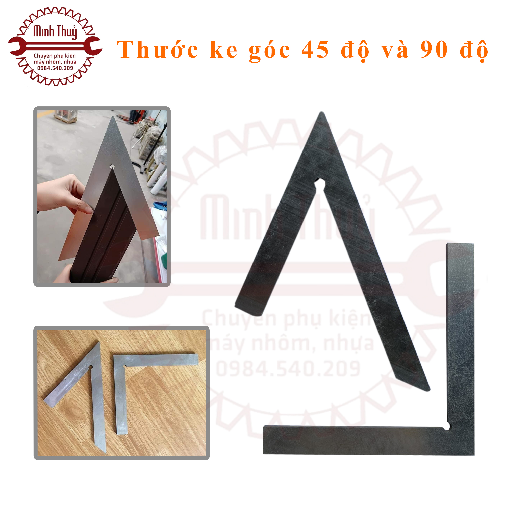 Ke góc 45 độ và 90 độ