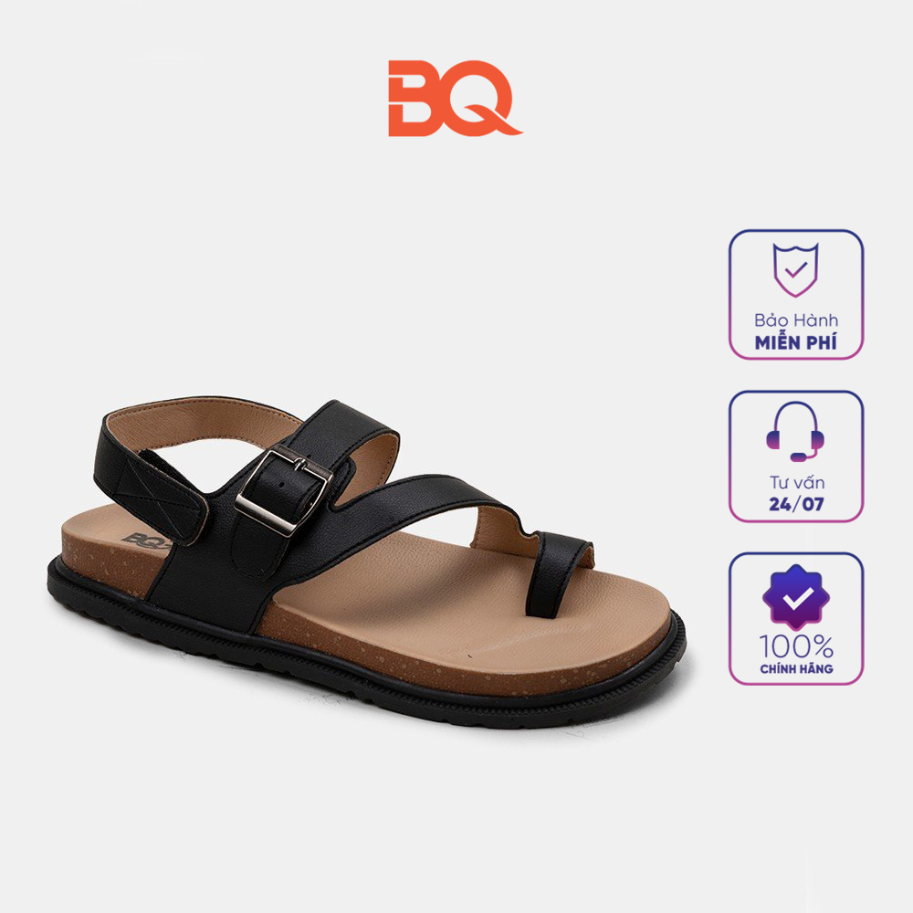 Giày sandal nữ quai chéo xỏ ngón đế bằng cao 2 phân bq sd chc019