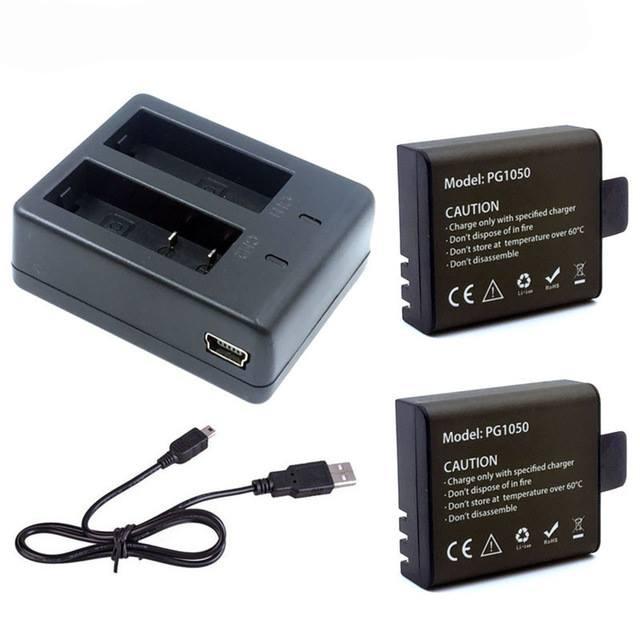 Dock sạc camera hành trình có 2 khe cắm