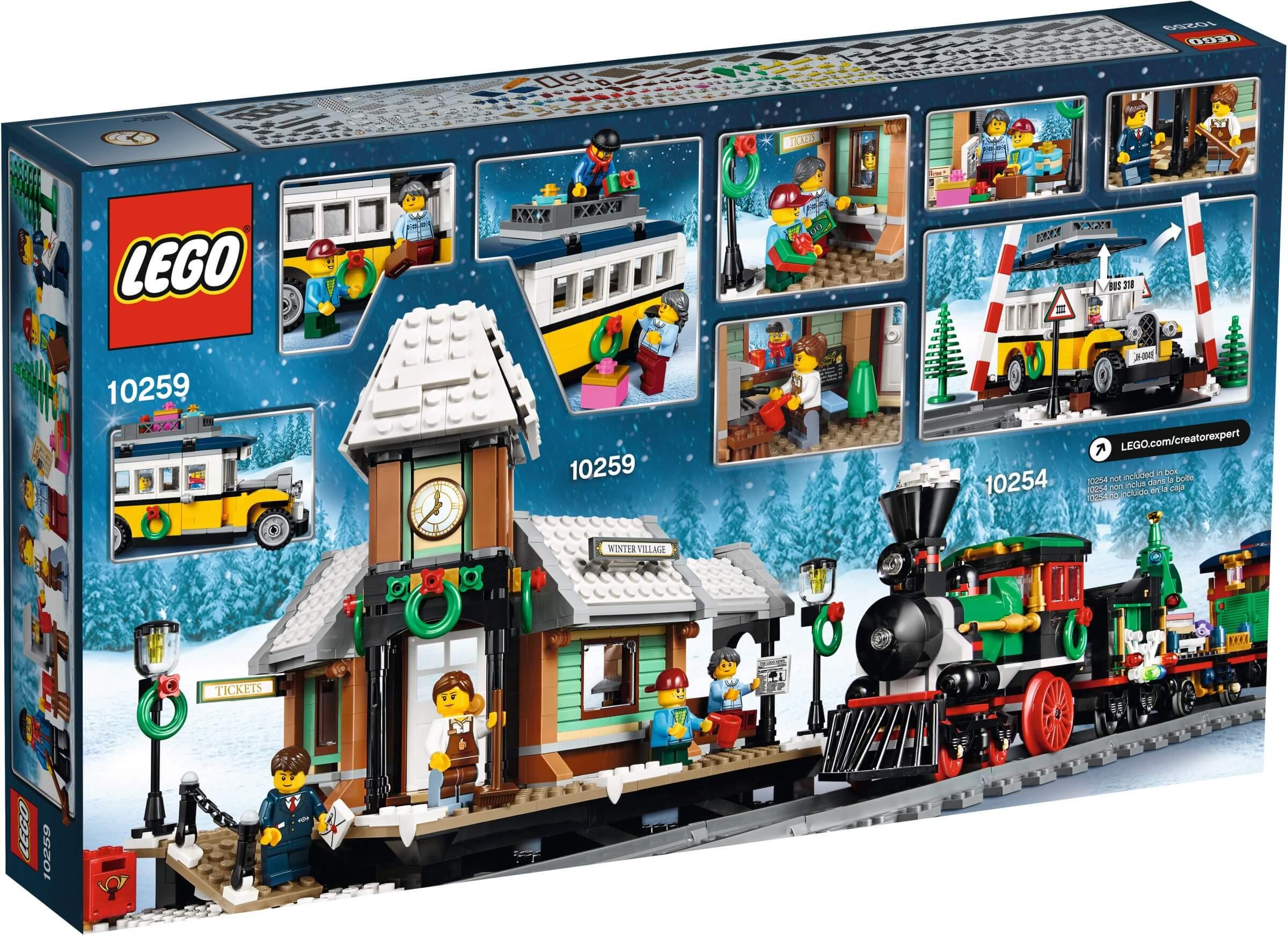 Mua đồ chơi LEGO 10259 - LEGO Creator Expert 10259 - Trạm Xe Lửa phủ Tuyết (LEGO 10259 Winter Village Station)