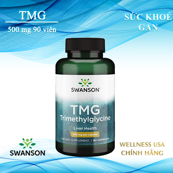 Swanson TMG giải độc ngăn gan nhiễm mỡ 90 viên date 05 2025