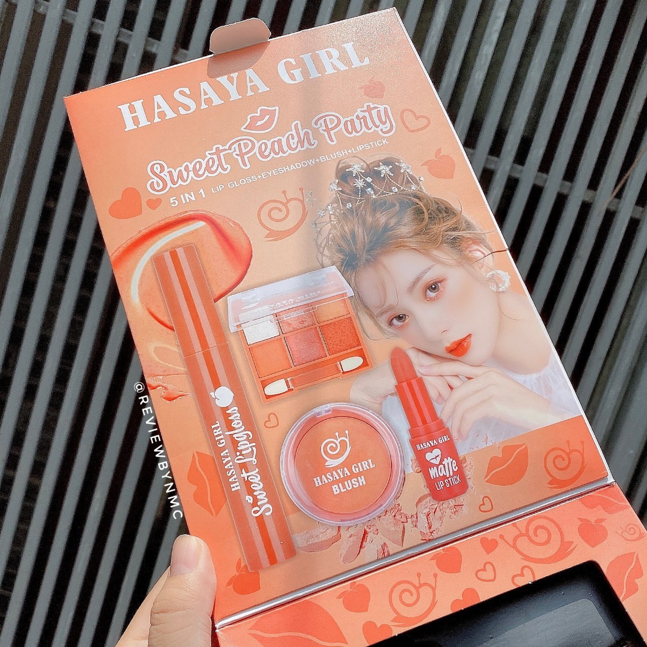 Set mỹ phẩm Hasaya Sweet :peach: Peach Party 5 in 1