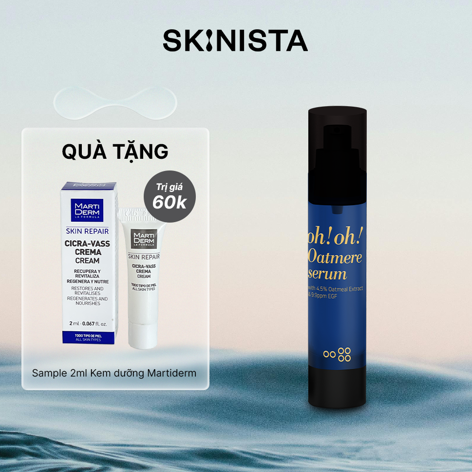 Tinh chất tế bào gốc, tái tạo da oh!oh! oatmere serum 25ml
