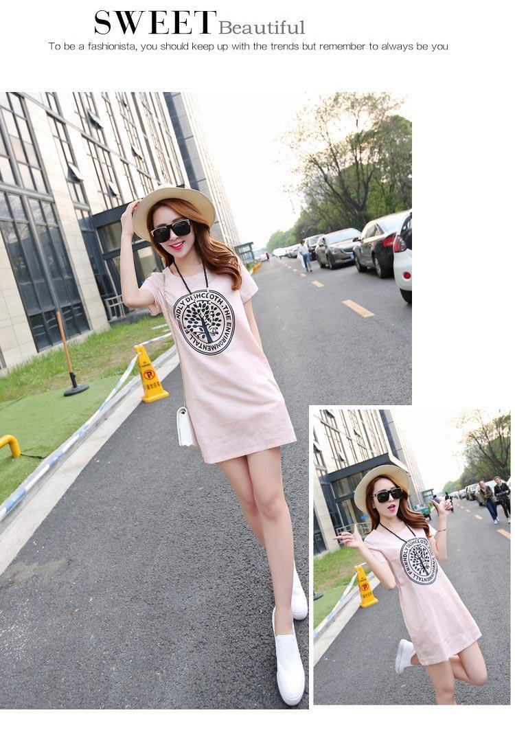 Đầm suông nữ cotton hot trend xinh xắn