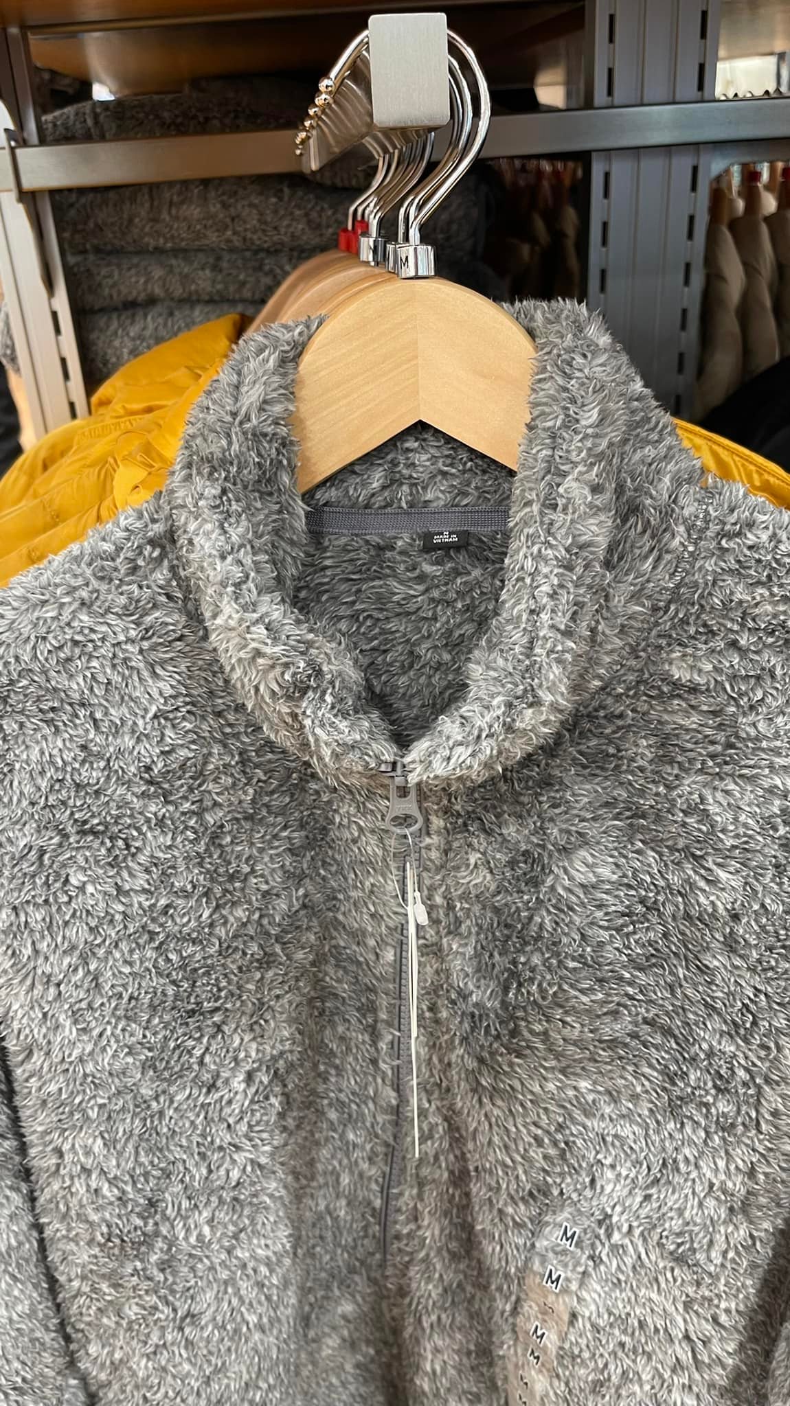 Áo khoác lông cừu nam UNIQLO hàng săn sale