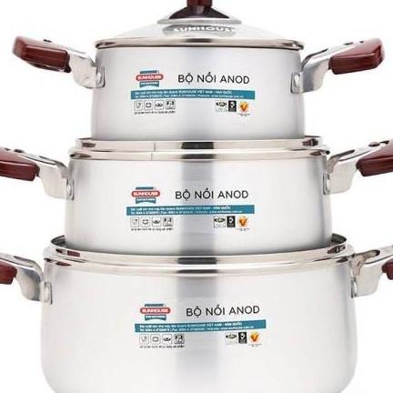 Bộ nồi Sunhouse 6633