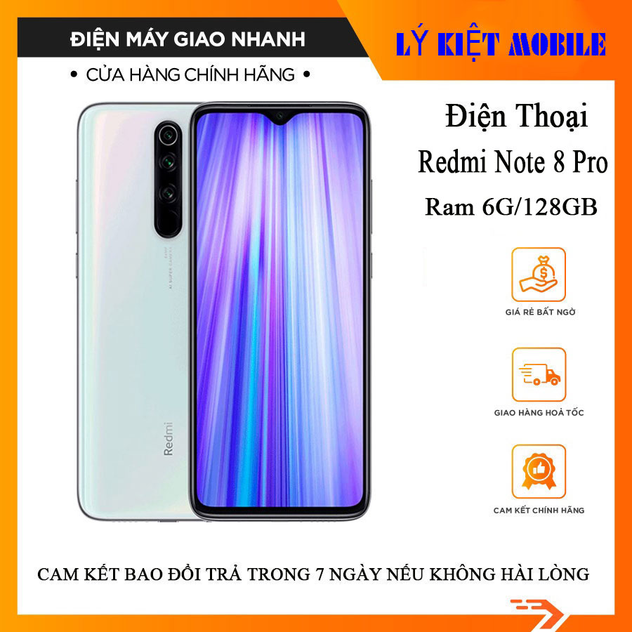 Xiaomi Redmi Note 8 Pro Chính Hãng, Trả Góp 0%, Giá Tốt | Lazada.Vn