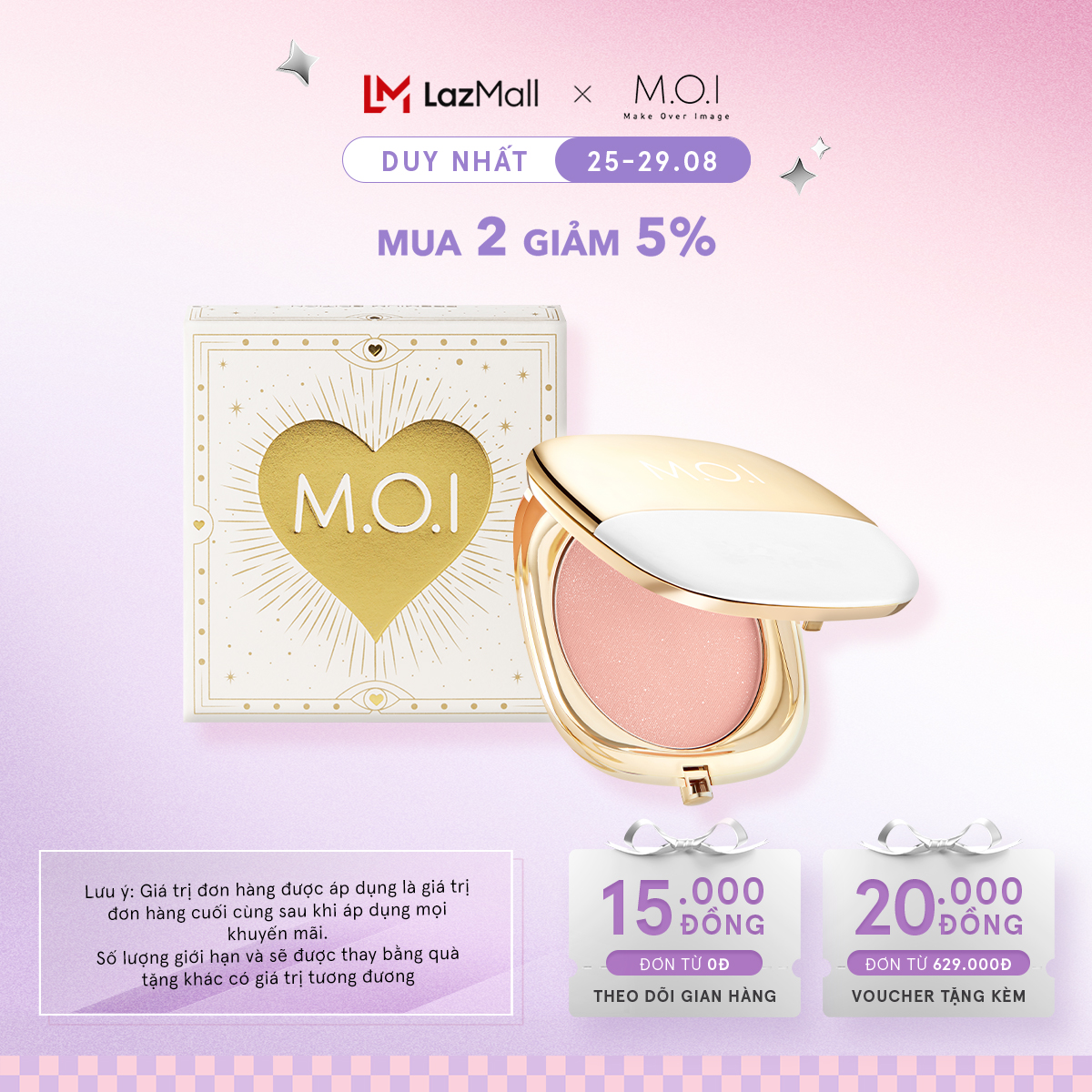Phấn má hồng m.o.i phiên bản mùa lễ hội 9g