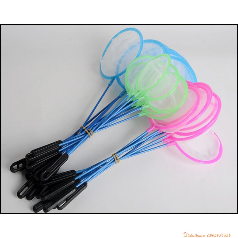 Vợt tròn d=12cm bắt cá con mới nở, tép cảnh , bọ gậy