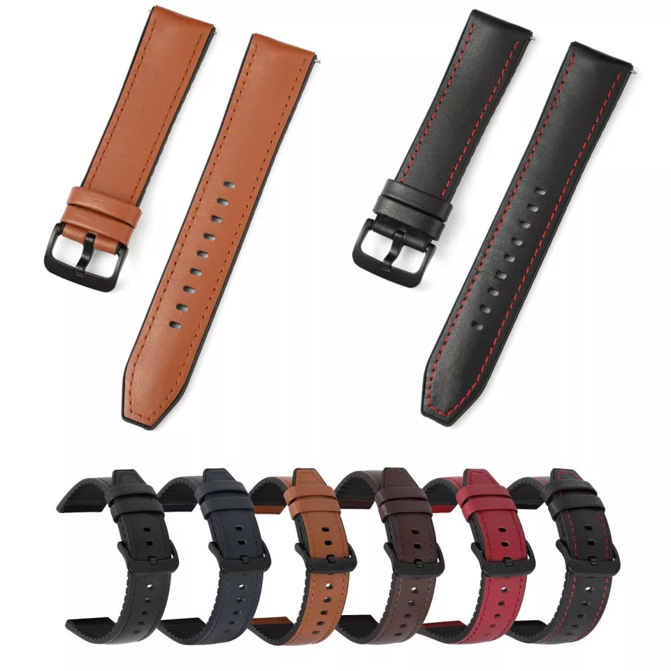 Dây da hydrid Smartwatch 20mm/ 22mm