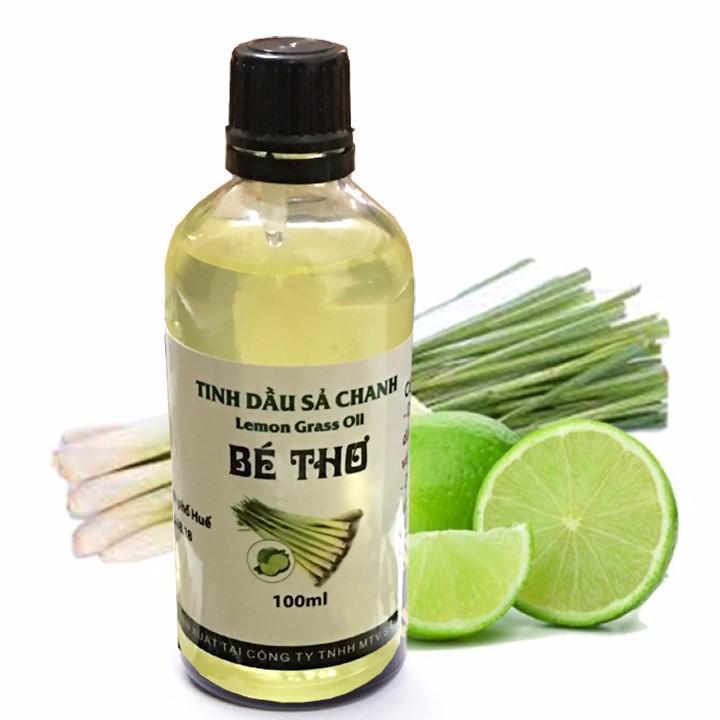 Tinh dầu sả chanh Bé thơ 100ml, tinh dầu xả chanh thơm