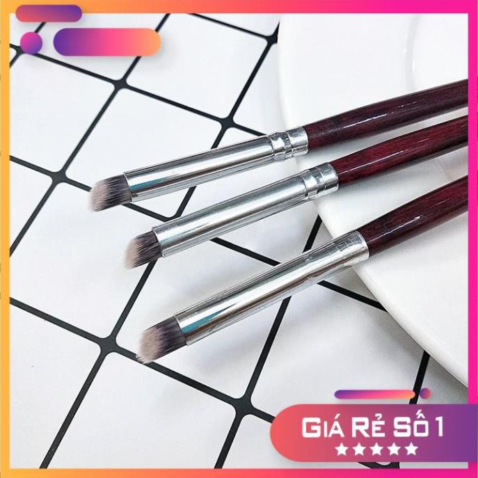 Cọ dặm ommbre cán đá nail , cọ tròn cán gỗ cọ ombre nail