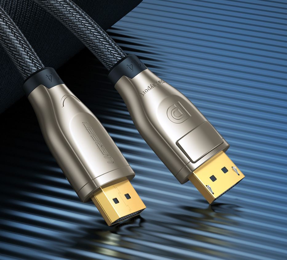 Cáp Displayport 1.4 hỗ trợ 8K dài 1-3M UGREEN DP112 Cáp Displayport 1.4 hỗ trợ 8K dài 1-3M UGREEN DP112