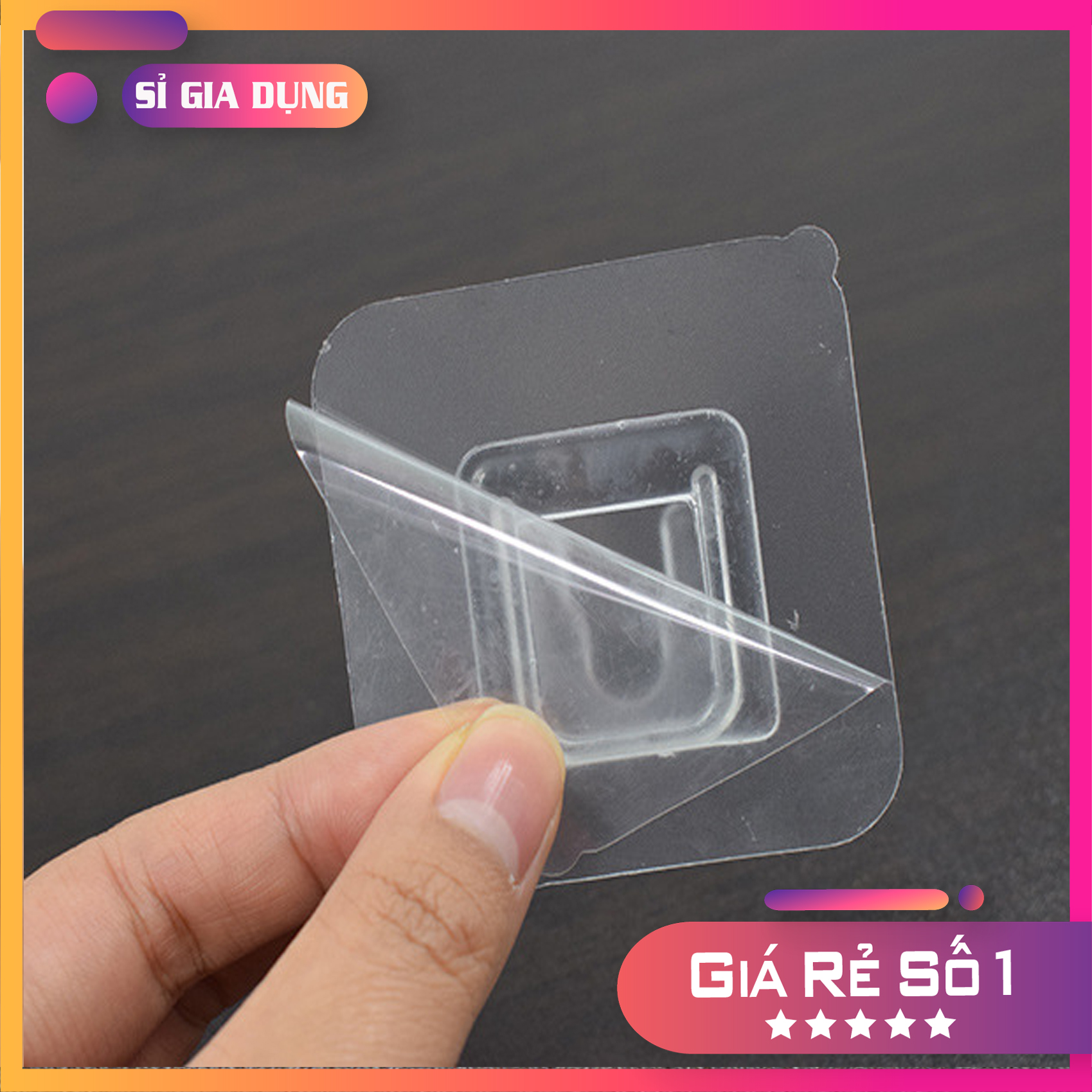 Bộ 2 miếng dán dự phòng chữ U, mếng dán chỉ dính chặt trên bề mặt láng phẳng gạch men, kính, bề mặt tủ lạnh, mặt đá...