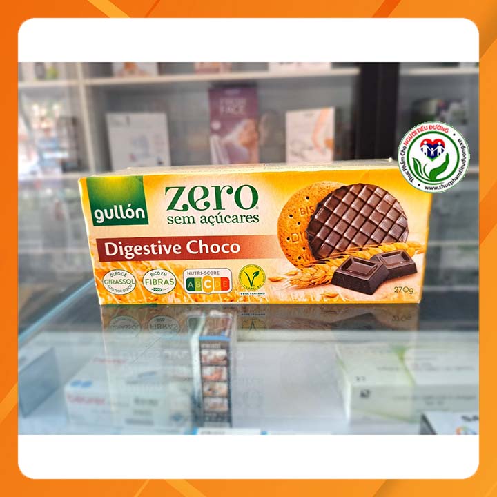 Bánh Gullon ăn kiêng Digestive Choco 270g