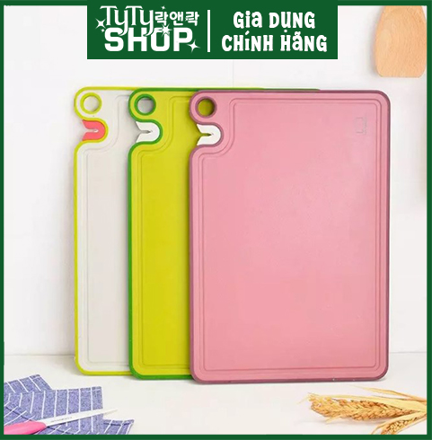Thớt nhựa kháng khuẩn Lock&Lock có chức năng mài dao CSC401 nhiều màu lựa chọn