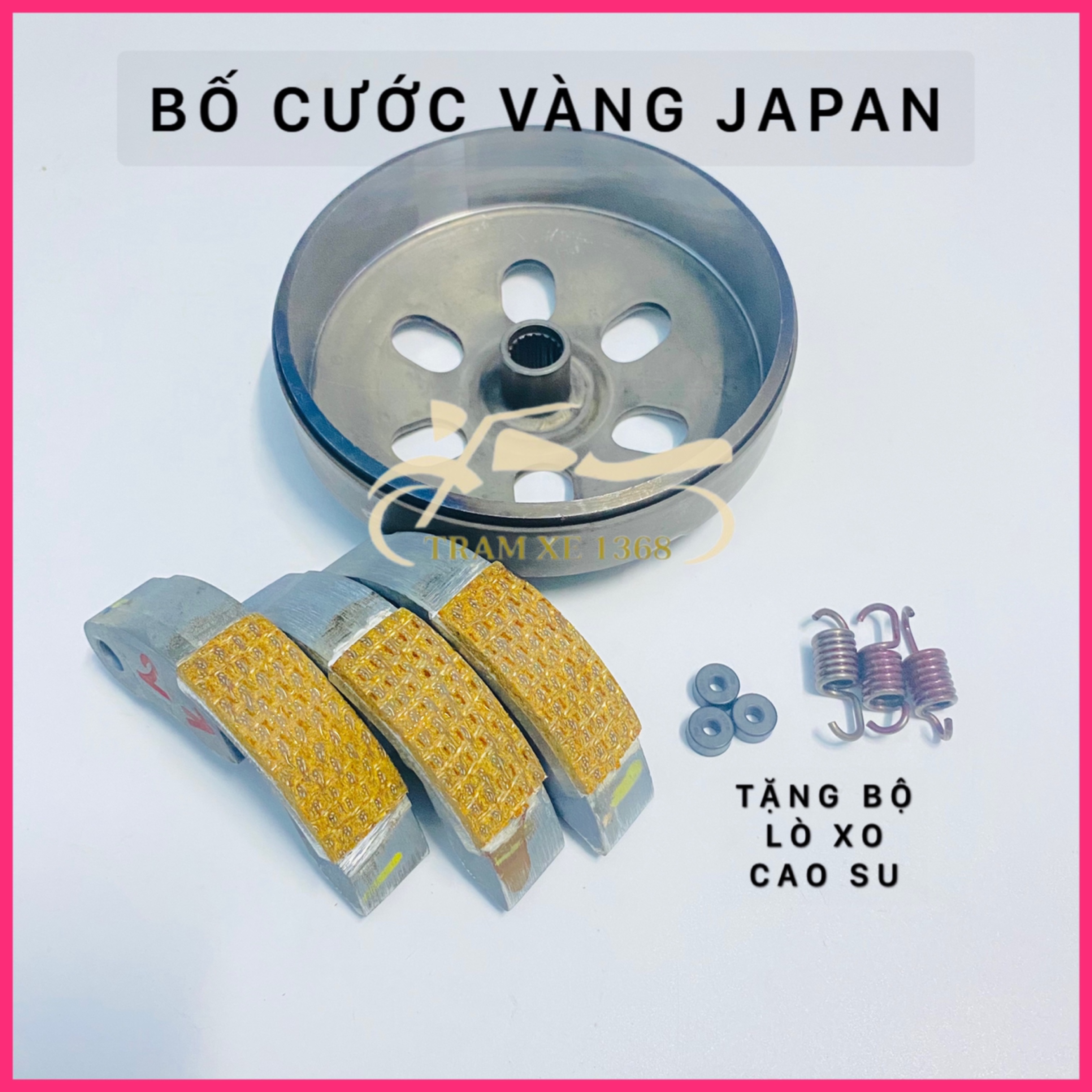 Nồi Tay Ga Chuông Bố Cước Vàng Khắc Phục Rung Ga Đầu Xe Bốc Hơn