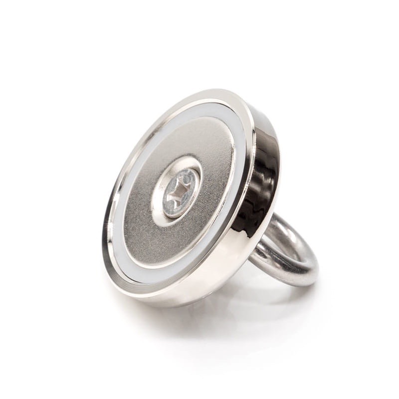 Nam châm cứu hộ nam châm móc treo D36mm lực căng 32KG siêu hút