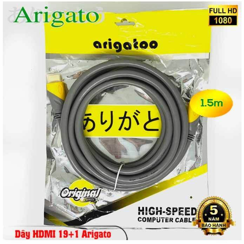 Dây HDMI Arigatoo 10m chuẩn tín hiệu 4k