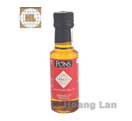 Dầu olive pons vị ớt tabasco 125ml- tây ban nha