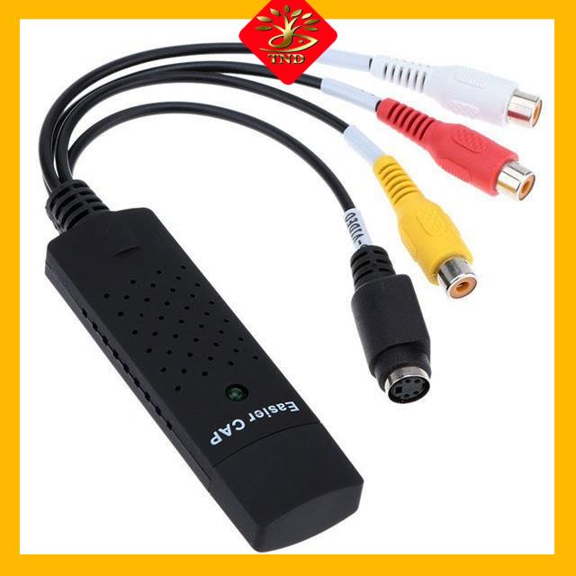 Easy Cap USB 2.0 Ghi chương trình TV-VCD-DVD-Camera vào Máy tính.ECUV
