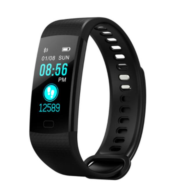 ☽ New Bluetooth Smart Bracelet Heart Rate activity fitness tracker Blood Pressure Sports Band Electronic Wristband For Women Men