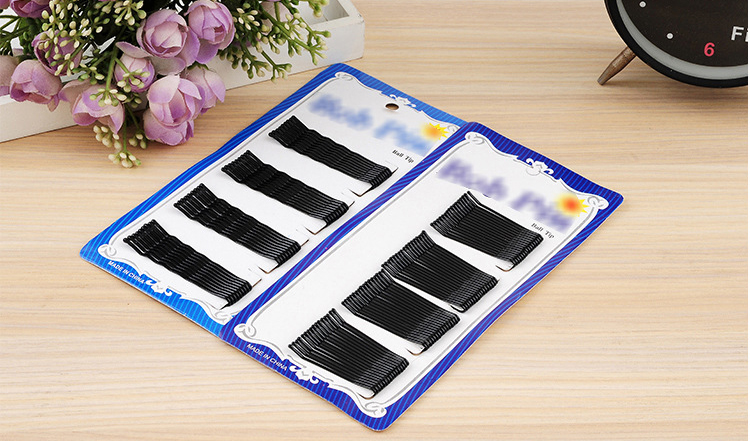 Bộ 36 kẹp tóc - kẹp xỉa màu đen