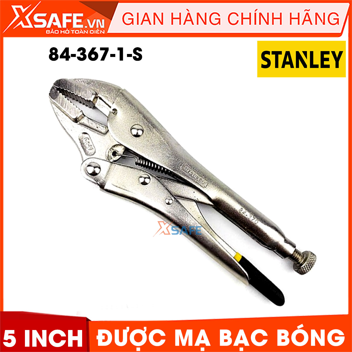 Kềm bấm chết STANLEY được mạ bạc bóng chống gỉ chống xít. Kềm VDE Stanley được tinh luyện từ hợp kim thép cứng, công nghệ đảm bảo chất lượng, chịu nhiệt và chịu lực tốt
