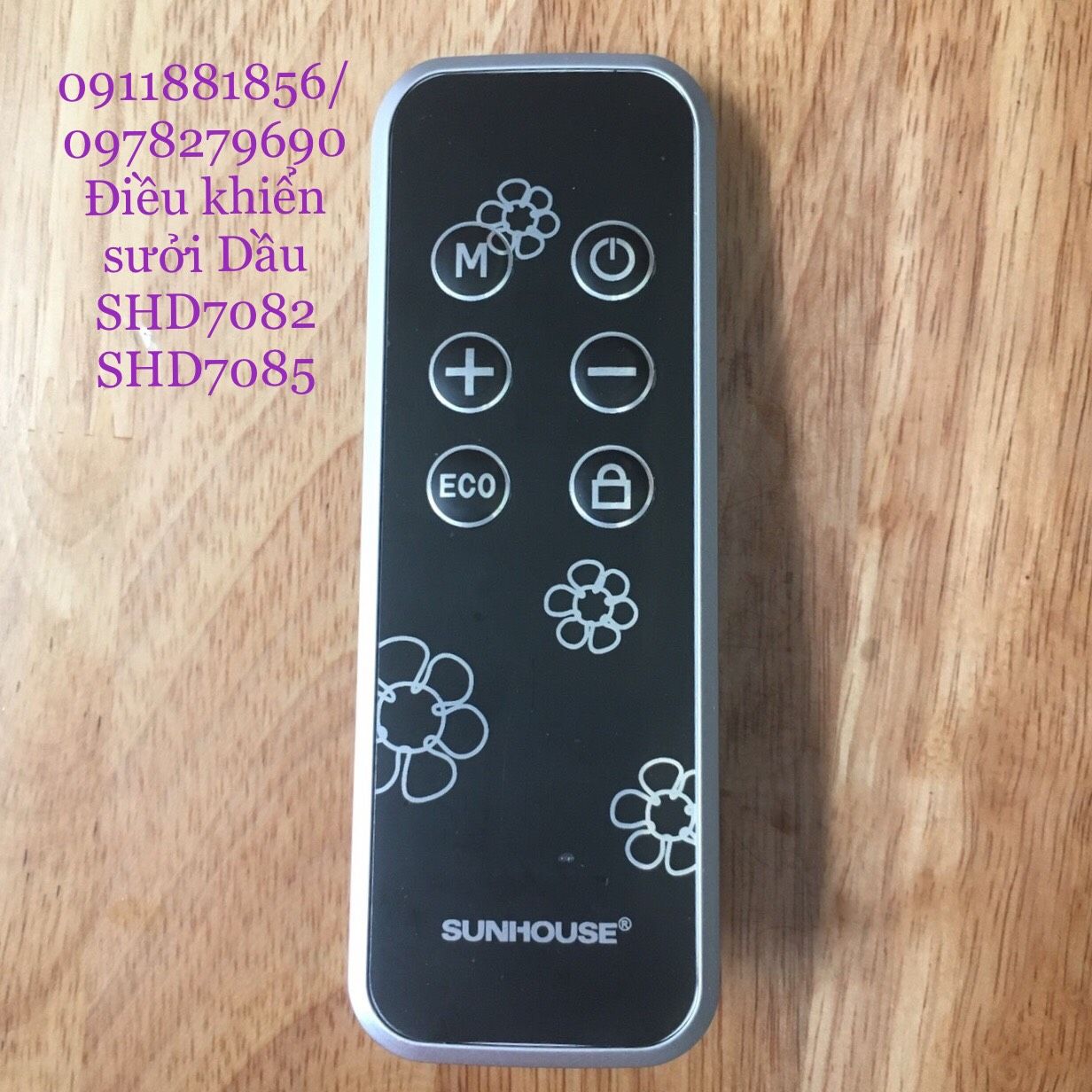 ĐIỀU KHIỂN SƯỞI CERAMIC SUNHOUSE SHD7073 SHD7075 VÀ SƯỞI DẦU SHD7082 SSHD7085