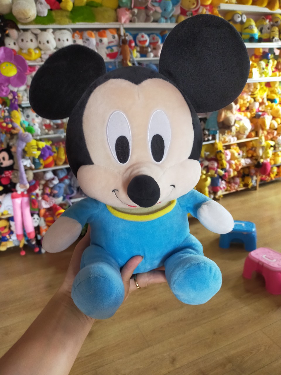 [HCM]Set 4 Gấu Bông Chuột Mickey Siêu Cute-200K Cặp To 30Cm - 150K Duy Nhất 1 Set & 1 Cặp