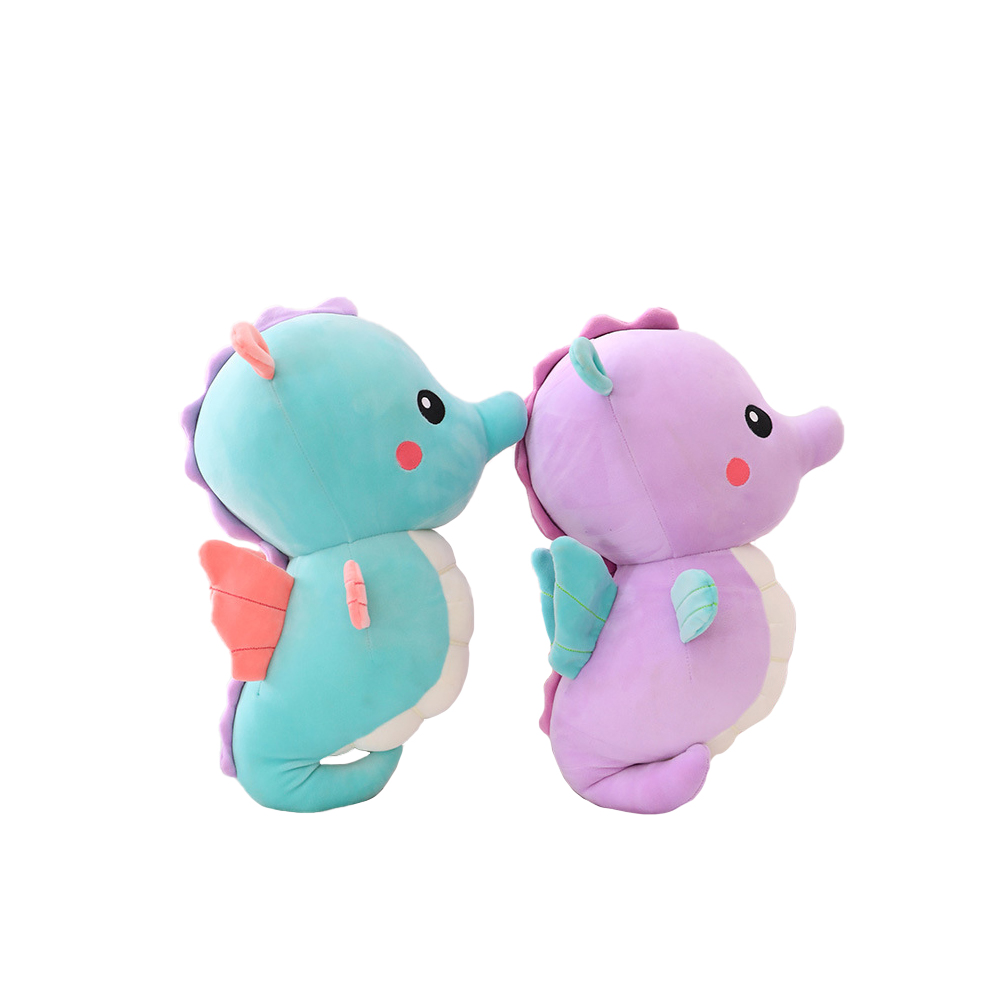 🚀VIDEO THẬT🚀FREESHIP🚀Thú Nhồi Bông🚀Đồ Chơi Nhồi Bông, Gấu Bông OHMNIX Hình Cá Ngựa Size 50cm Bằng Bông Mềm Mịn 2 Màu Lựa Chọn