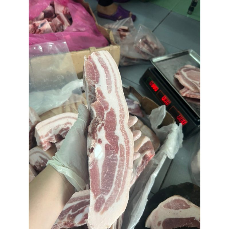 800g ba rọi rút sườn