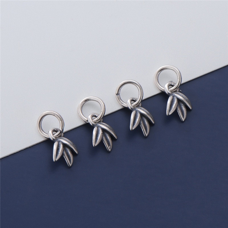 Charm bạc lá trúc - mh864