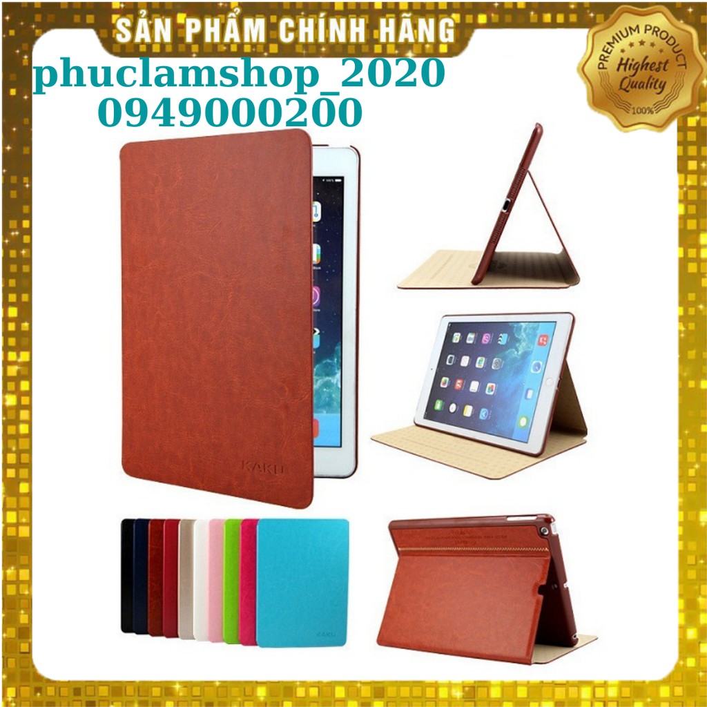 Bao da kaku chính hãng cho ipad 9.7 2017/2018, pro 9.7 inch 2016, air 2/ipad 6, air/ipad 5, 2/3/4, mini 1/2/3/4/5/6